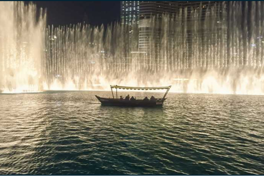 Dubai Fountain Show & Lake Ride